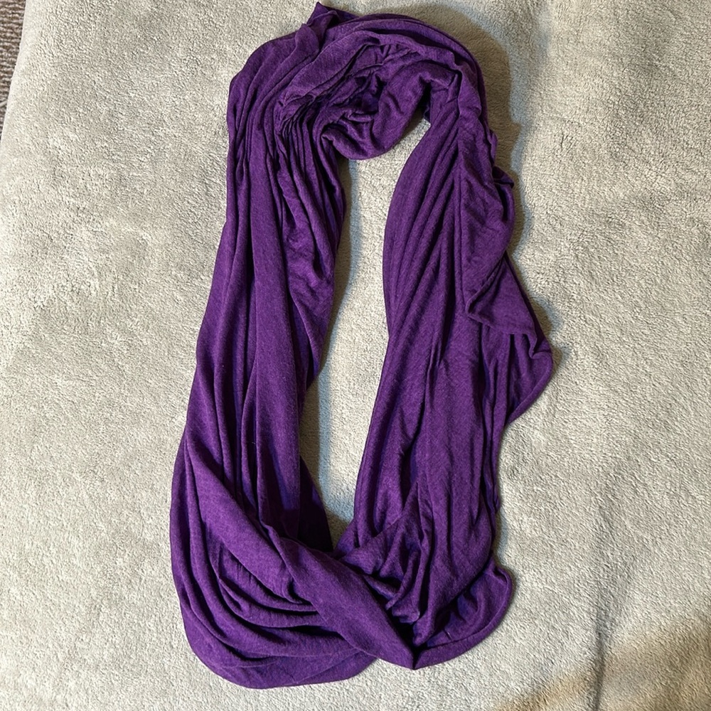 Purple Calvin Klein Infinity Scarf (Potential Thneed)